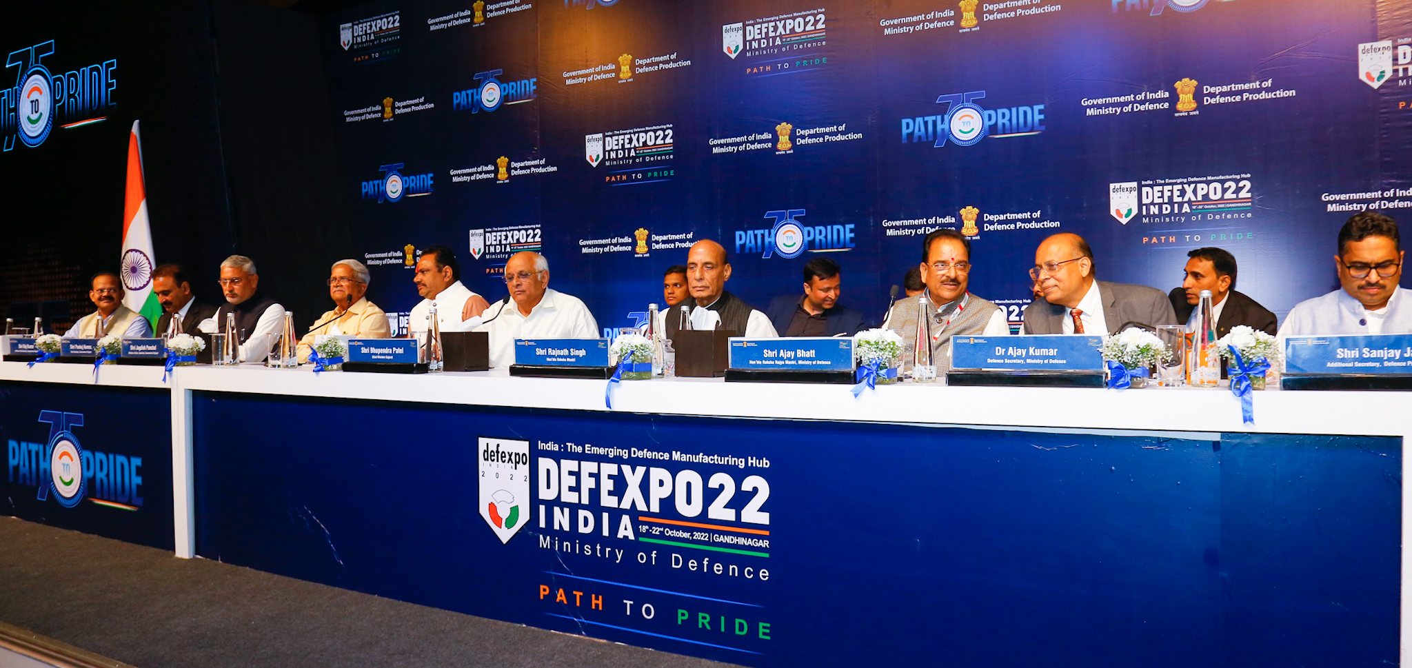 DefExpo22 - Minister's Press Meet